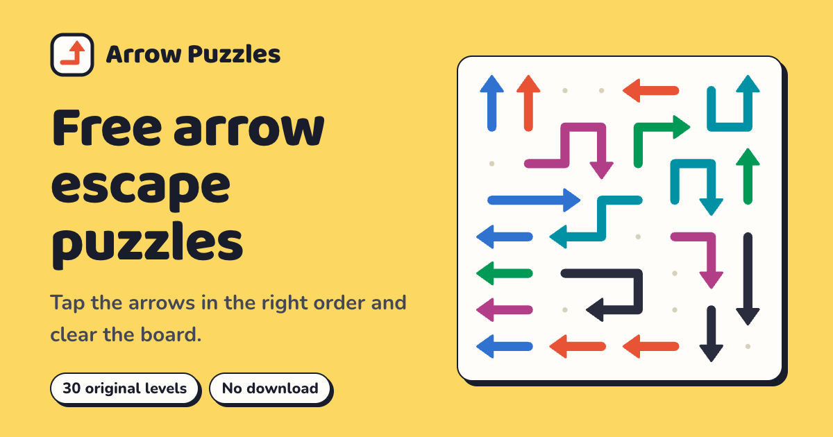 Arrow Puzzles screenshot