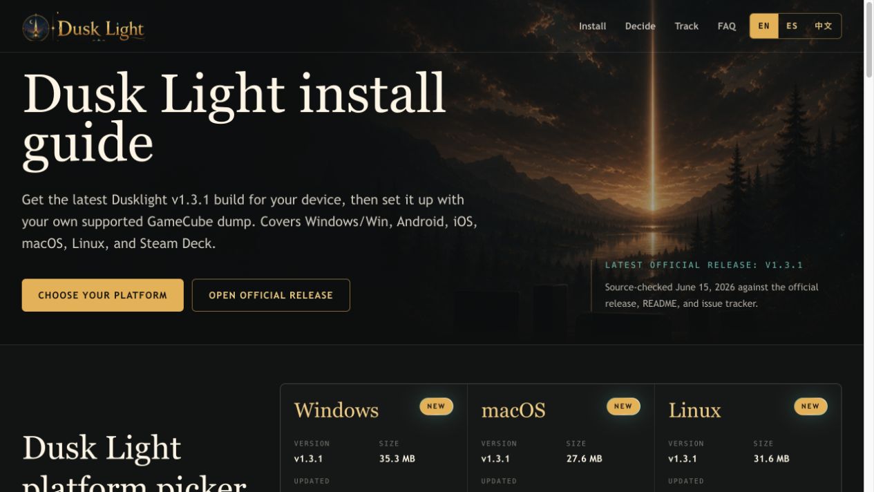 Dusk Light screenshot