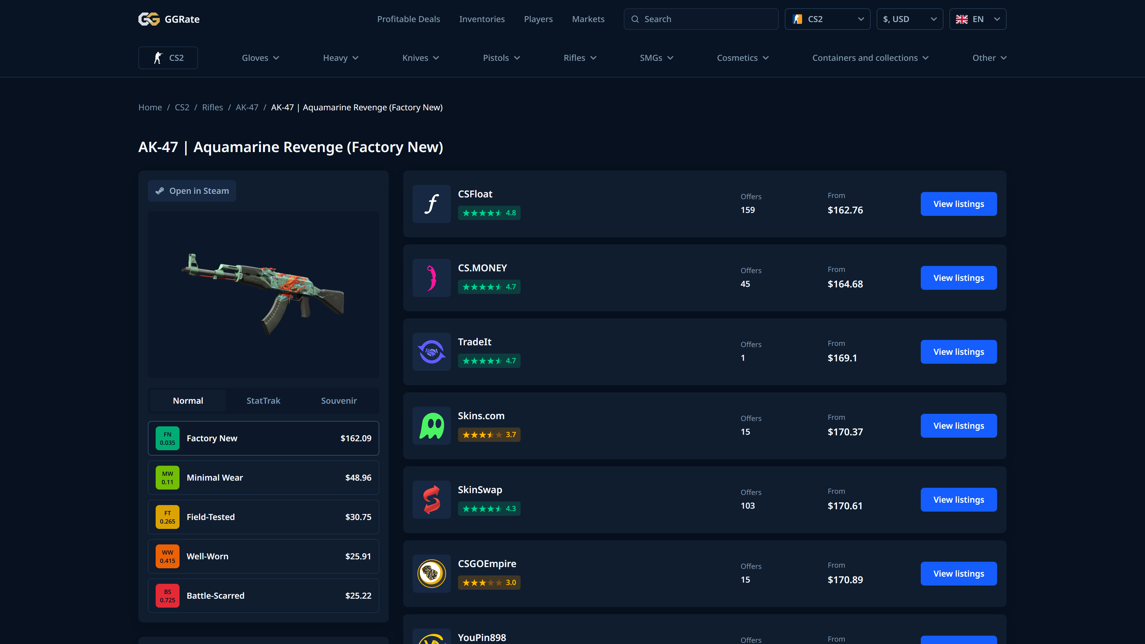 GGRate screenshot