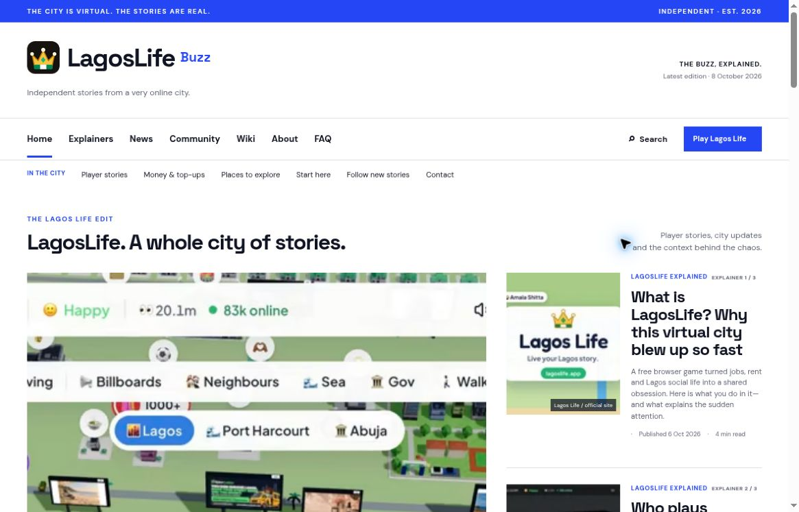 LagosLife Buzz screenshot