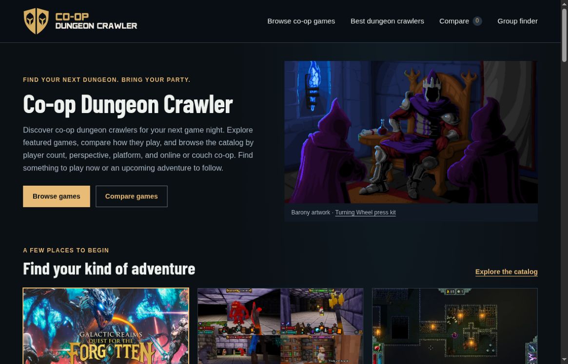 Co-op Dungeon Crawler screenshot